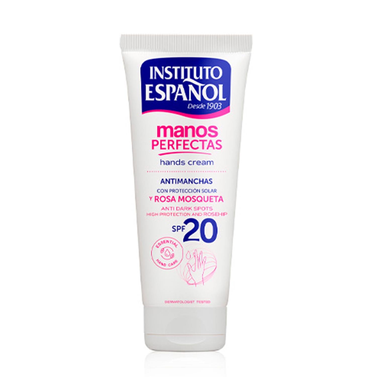 Instituto Español Manos Perfectas Crema De Manos Anti-Manchas Y Rosa Mosqueta 75Ml